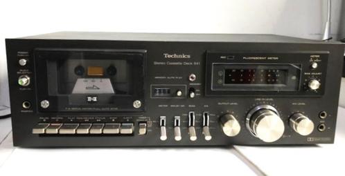 Cassette deck Technics stereo 641 Made in Japan 🤗🎶💑🎁👌, Audio, Tv en Foto, Cassettedecks, Enkel, Overige merken, Tape counter