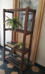 houten rek, Ophalen
