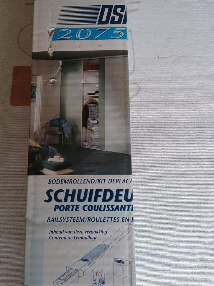 Schuifdeur railsysteem DSH2075– bodemrollend, Huis en Inrichting, Kasten | Kleerkasten, Nieuw, Ophalen of Verzenden