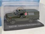 Legervoertuig Ford F100 ambulance - Salvat 1:43 military, Ophalen of Verzenden, Zo goed als nieuw, Auto, Overige merken