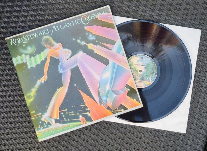ROD STEWART - Atlantic crossing ( LP; NMINT ), Cd's en Dvd's, Vinyl | Rock, Zo goed als nieuw, Poprock, 12 inch, Verzenden