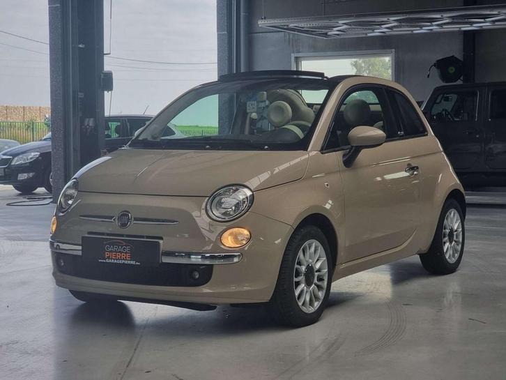 Fiat 500C 500C 1.2i Gucci * CABRIOLET * SEMI-CUIR * ..., Auto's, Fiat, Te koop, 500C, ABS, Airbags, Airconditioning, Bluetooth