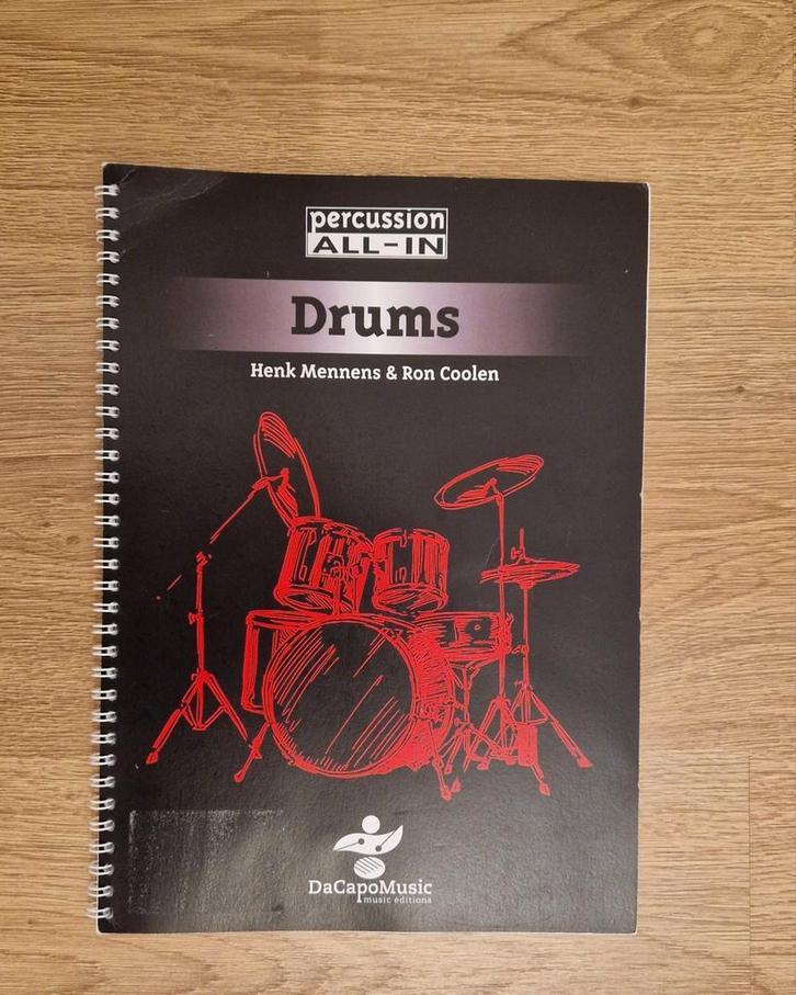 Drums - percussion, Boeken, Muziek, Zo goed als nieuw, Instrument, Ophalen of Verzenden