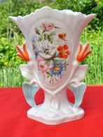vase eligieux mariage porcelaine  fleur orange, Ophalen of Verzenden