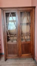 Armoire vitrine / bibliothèque, Gebruikt, Overige houtsoorten