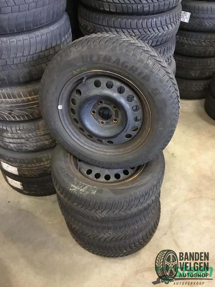 195-65-15 91H Alfa - Fiat Opel - Saab 9-3 Winterbanden GoodY, Auto-onderdelen, Banden en Velgen, Banden en Velgen, Winterbanden