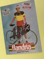 Wielerkaart 1976 team flandria bk freddy maertens signe, Verzenden, Zo goed als nieuw