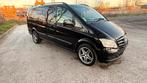 Mercedes Viano V6, Auto's, Bestelwagens en Lichte vracht, Achterwielaandrijving, Leder en Stof, Zwart, Mercedes-Benz