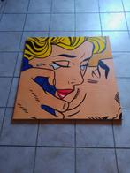 Retro schilderij op doek, Ophalen of Verzenden