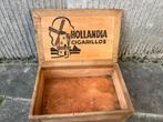 Boîte à cigares en bois Hollandia Cigarillos, Enlèvement ou Envoi