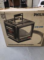 Station de télévision/radio rétro vintage de la vieille écol, Philips, Enlèvement
