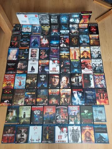 Grote collectie dvd's Stephen King - los te koop beschikbaar voor biedingen