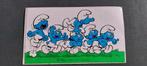 Sticker autocollant smurfen peyo 1986 vintage, Verzamelen, Ophalen of Verzenden, Gebruikt