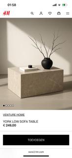 H&M Home salontafel, Ophalen, Nieuw, Rechthoekig