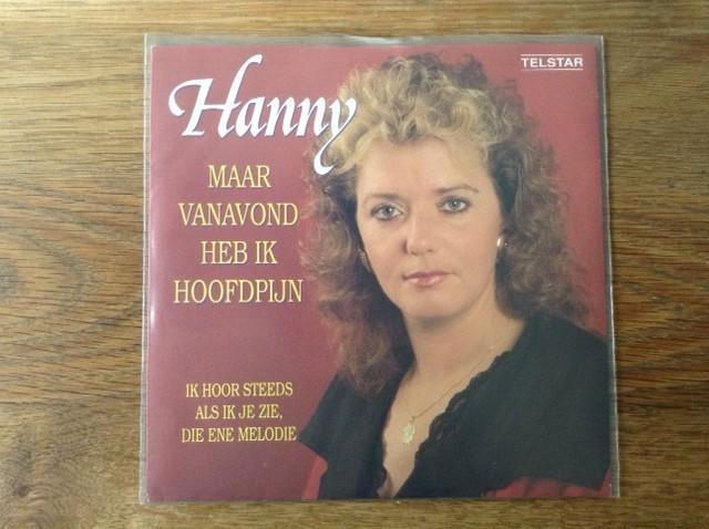 single hanny, CD & DVD, Vinyles Singles, Single, En néerlandais, 7 pouces, Enlèvement ou Envoi