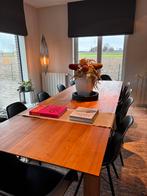 Design tafel met 10 stoelen, Huis en Inrichting, Ophalen, Zo goed als nieuw