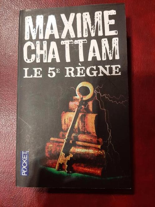 Maxime Chattam - Le 5ème Règne, Livres, Fantastique, Comme neuf, Enlèvement