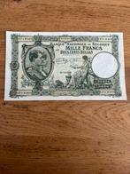 1000 Francs 22-2-40 ! Rare! Exceptionnellement beau, Timbres & Monnaies, Billets de banque | Belgique, Enlèvement ou Envoi