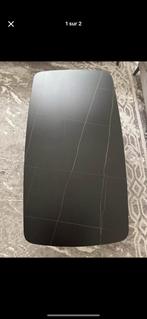Zwarte salontafel marber effect, Huis en Inrichting, Tafels | Salontafels, Ophalen, 100 tot 150 cm, 50 tot 75 cm, Marmer effect