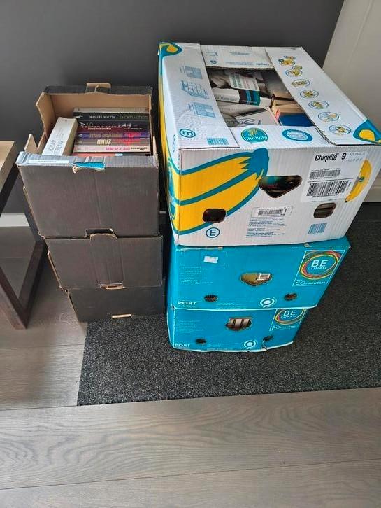 Heel veel boeken -weg wegens verhuis, Boeken, Stock en Verzamelingen, Gelezen, Populaire fictie, Ophalen