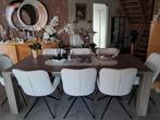 Eettafel, Huis en Inrichting, Ophalen, 200 cm of meer, 50 tot 100 cm, Zo goed als nieuw