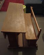 Oud schoolbankje, Huis en Inrichting, Ophalen, Gebruikt