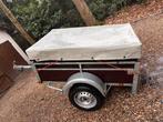 Aanhangwagen enkelas BW, Ophalen, Gebruikt