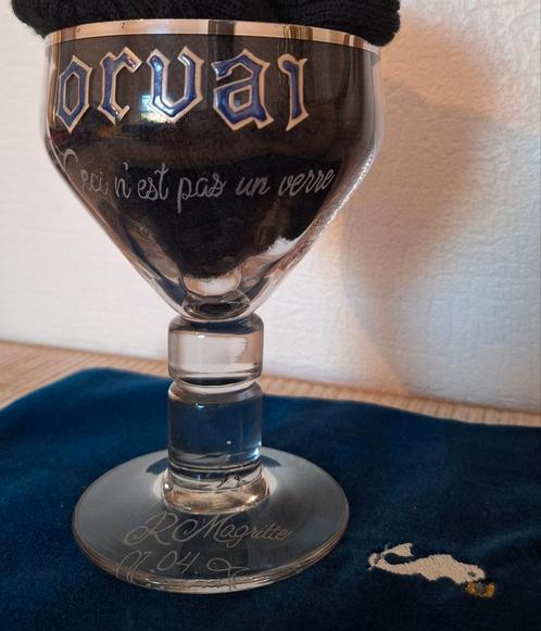 Orvalglas genaamd „Magritte”. Uniek stuk, Verzamelen, Glas en Drinkglazen, Zo goed als nieuw, Ophalen of Verzenden