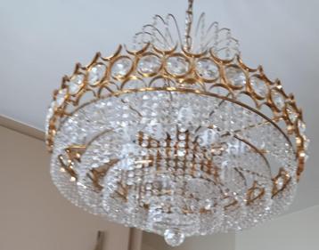 Kroonluchter in kristal - diameter 60cm beschikbaar voor biedingen