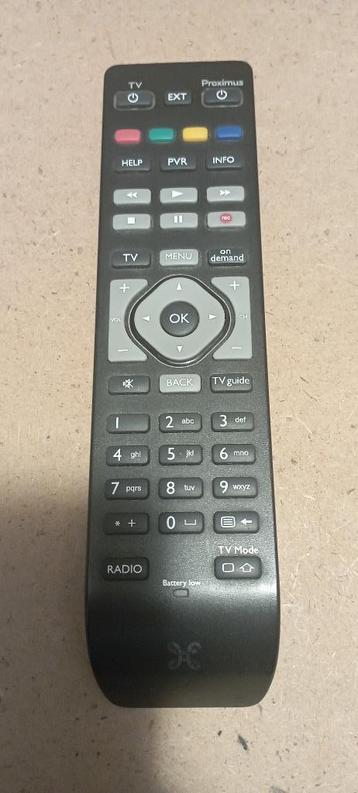 Télécommande Proximus. beschikbaar voor biedingen