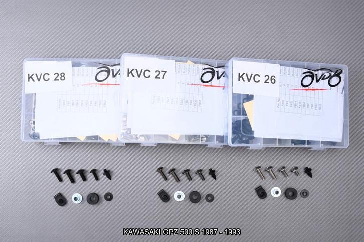 Kit visserie spécifique pour KAWASAKI GPZ 500 S 1987 - 1993, Motos, Accessoires | Autre, Neuf, Enlèvement ou Envoi