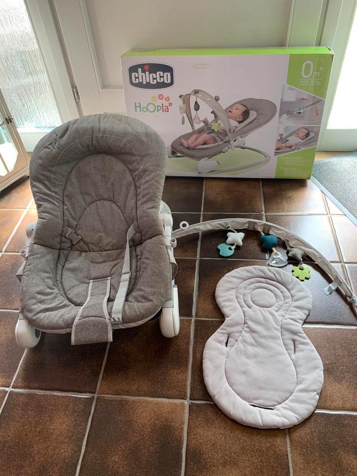 Wipstoeltje Chicco Hoopla tot 18kg, Kinderen en Baby's, Wipstoeltjes, Zo goed als nieuw, Wipstoel, Chicco, Met gordel(s) of riempje(s)