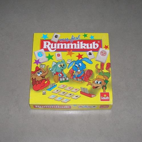 Spel: My first Rummikub (cijfers), Hobby en Vrije tijd, Gezelschapsspellen | Overige, Zo goed als nieuw, Een of twee spelers, Drie of vier spelers