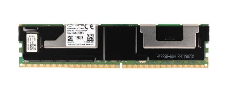 50x INTEL 128GB (1X128GB) 2666MHz OPTANE ﻿ PERSISTENT MEMORY, Computers en Software, RAM geheugen, Refurbished, Server, 128 GB