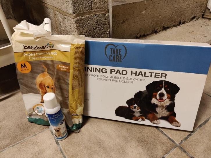 Support pour tapis d'entraînement pour chiots + coussinets e, Animaux & Accessoires, Accessoires pour chiens, Comme neuf, Enlèvement ou Envoi