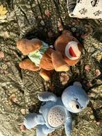 Vtech kruipbeer en Chicco knuffel met muziek en projector, Ophalen, Gebruikt, 0 tot 6 maanden