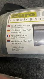 Grijs windscherm euro trail camping equipment, Caravans en Kamperen, Ophalen, Gebruikt