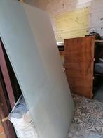 Mat glazen tafelblad (gratis), Doe-het-zelf en Bouw, Ophalen, Zo goed als nieuw