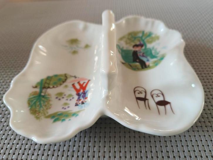 Bonbonschaal, Couleuvre Porselein, Raymond Peynet., Antiek en Kunst, Antiek | Servies los, Ophalen of Verzenden