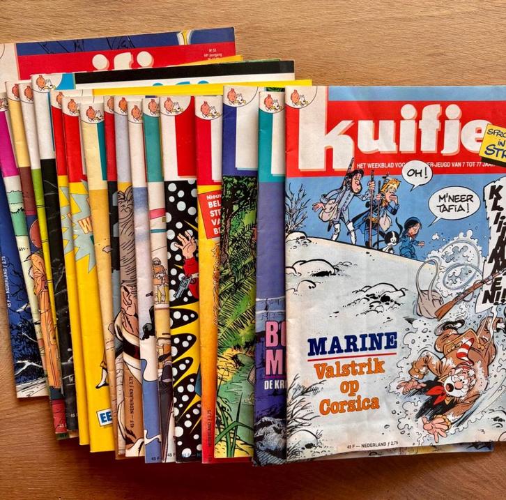 Kuifje - weekblad 1989 - complete 44e jaargang, Boeken, Strips | Comics, Gelezen, Meerdere comics, Europa, Ophalen of Verzenden
