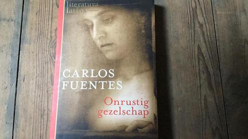 Carlos Fuentes - Onrustig gezelschap, Boeken, Literatuur, Zo goed als nieuw, Ophalen of Verzenden
