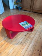Table basse design rouge brillant, Ophalen, Zo goed als nieuw