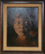 Schilderij Luc De Ro Meisje, Antiek en Kunst, Ophalen