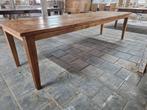 3 meter lange boerentafel, Huis en Inrichting, Tafels | Eettafels, Ophalen, Gebruikt, 200 cm of meer, 50 tot 100 cm