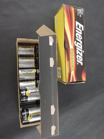 Batterijen Energizer type D 1,5V