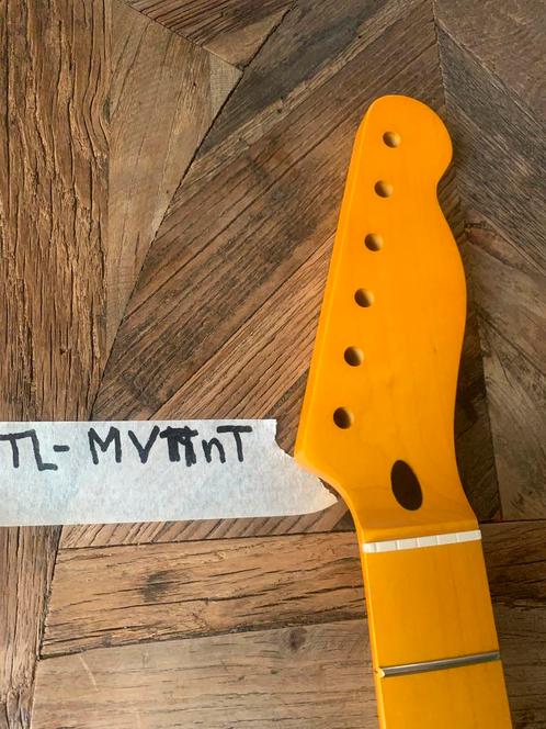 Telecaster hals” Maple-nitro satin”TL-mvnt, Muziek en Instrumenten, Instrumenten | Onderdelen, Verzenden