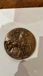 Brons medaille Salvator Dali, Antiek en Kunst, Brons, Ophalen