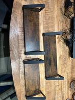 Set industriële wandplanken, Ophalen, Zo goed als nieuw