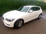 BMW 1 14D Diesel, Auto's, BMW, Euro 5, Zwart, 109 g/km, Wit