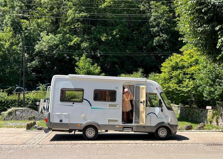 HYMER B534 | UNIEKE RONDZIT | PERFECTE STAAT | VEEL EXTRA’S, Caravans en Kamperen, Mobilhome-accessoires, Gebruikt, Ophalen